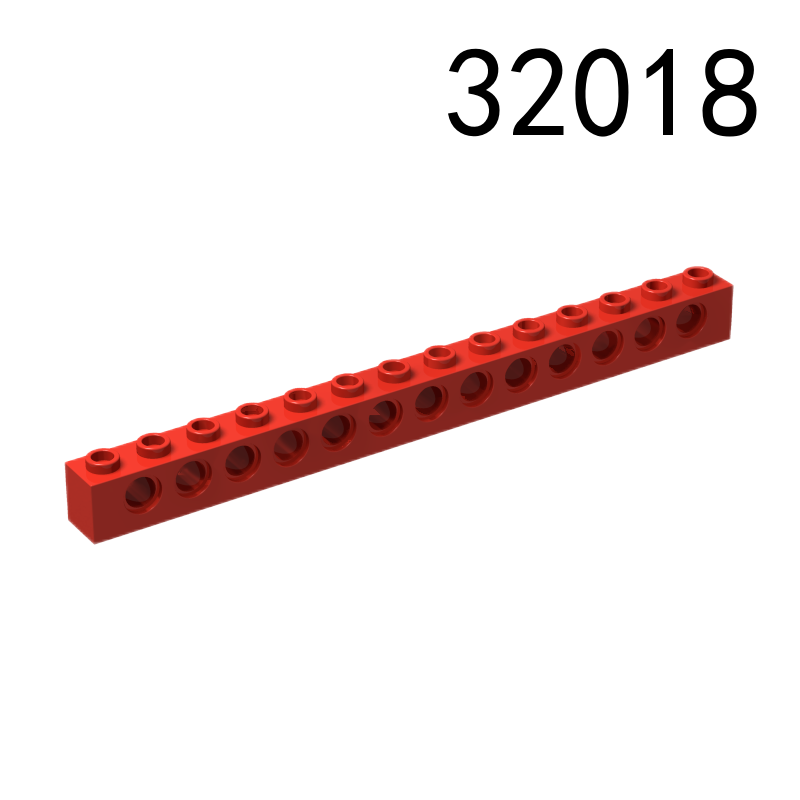 Item No: 32018 Technic, Brick 1 x 14 with Holes Chinese Compatible with LEGO