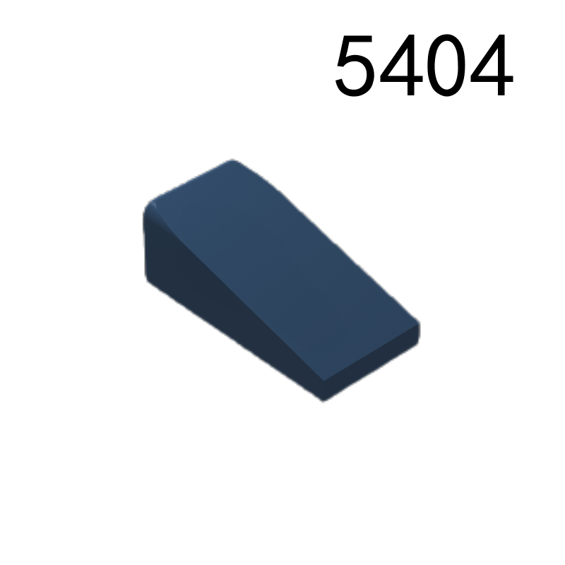 Item No: 5404 Slope 18 2 x 1 x 2/3 Chinese Compatible with LEGO