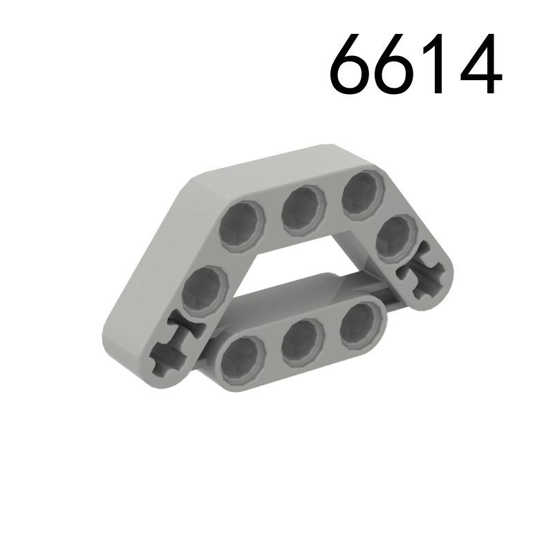Item No: 6614 Technic, Liftarm, Modified Trapezoid Thick 3 x 5  Chinese Compatible with LEGO