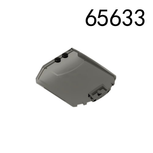 Item No: 65633 Windscreen 6 x 6 x 1 1/3 Straight Sides  Alternate Item No: 2683, 7305 Chinese Compatible with LEGO