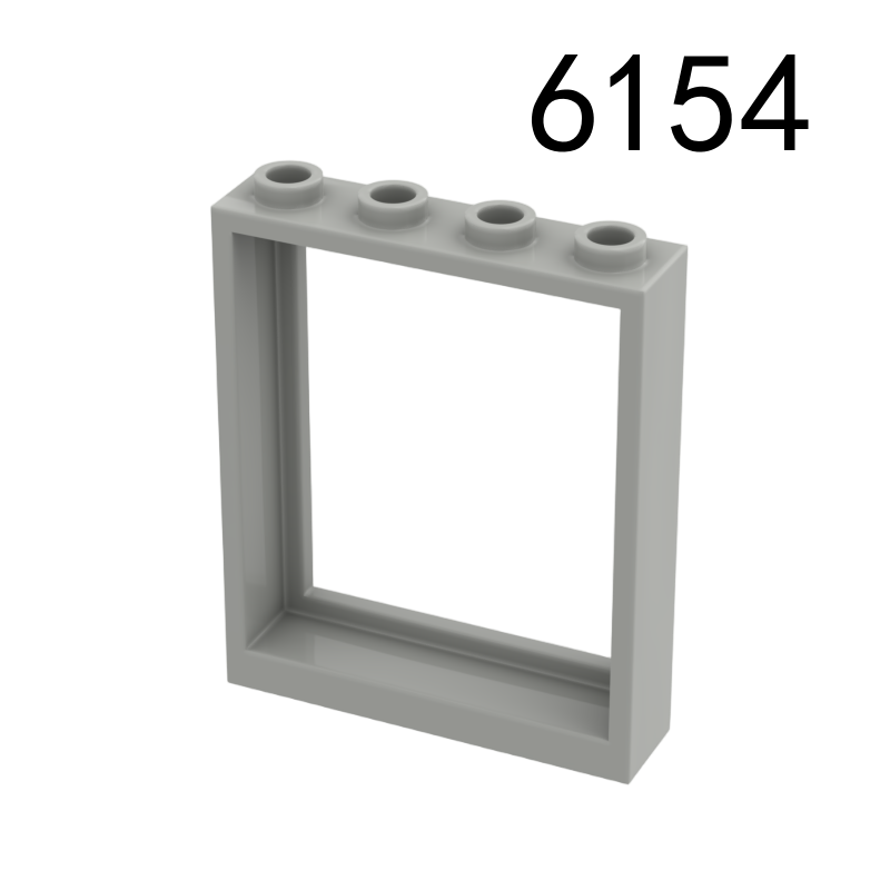 Item No: 6154  Door, Frame 1 x 4 x 4 Lift  Alternate Item No: 40527 Chinese Compatible with LEGO