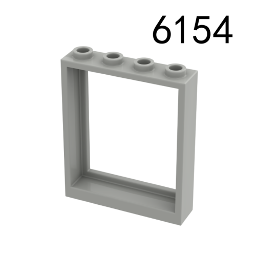Item No: 6154  Door, Frame 1 x 4 x 4 Lift  Alternate Item No: 40527 Chinese Compatible with LEGO