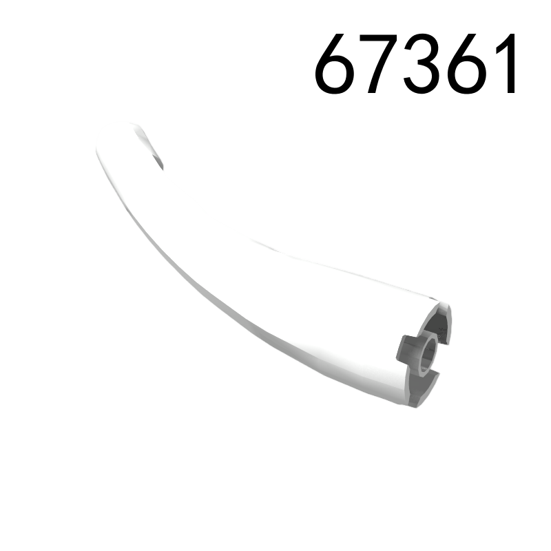 Item No: 67361 Dragon Tail / Neck Curved  Chinese Compatible with LEGO