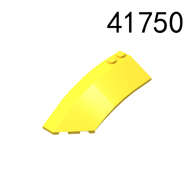 Item No: 41750 Wedge 8 x 3 x 2 Open Left  Alternate Item No: 42020 Chinese Compatible with LEGO