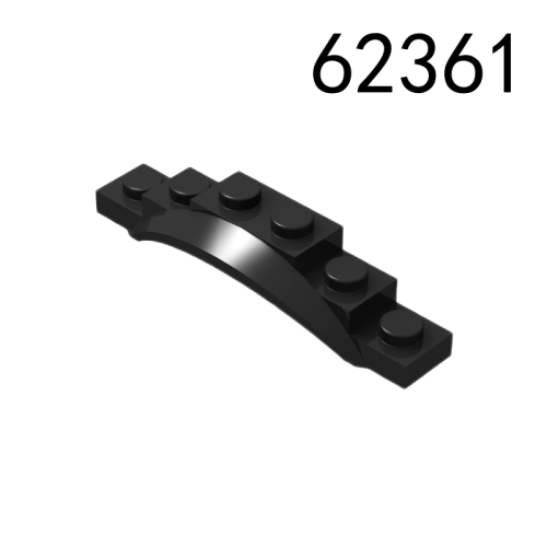 Item No: 62361 Vehicle, Mudguard 1 1/2 x 6 x 1 with Arch  Alternate Item No: 4925, 63970 Chinese Compatible with LEGO