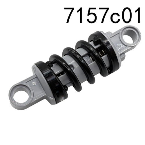 Item No: 7157c01 Technic, Shock Absorber 6L with Light Bluish Gray Ends   Alternate Item No: 7158c01, 111054c01 Chinese Compatible with LEGO