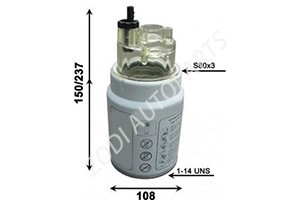 Heavy Truck Parts Fuel Filter 1433649 1536333 2169185 for DAF CF 75 /IV Truck Parts