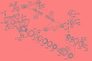 Screw 000960 020084 for MERCEDES BENZ TRUCK