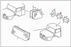 Sealing frame, roof window 352 837 0598 for MERCEDES BENZ TRUCK