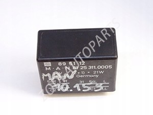 Turn signal relay 88.25311.0002 for MAN bus parts
