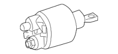 Solenoid switch 000 152 8610 for MERCEDES BENZ TRUCK