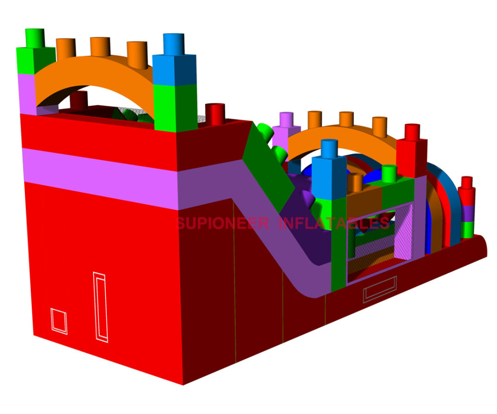 Building Blocks Obstacle Course, OB-2102029