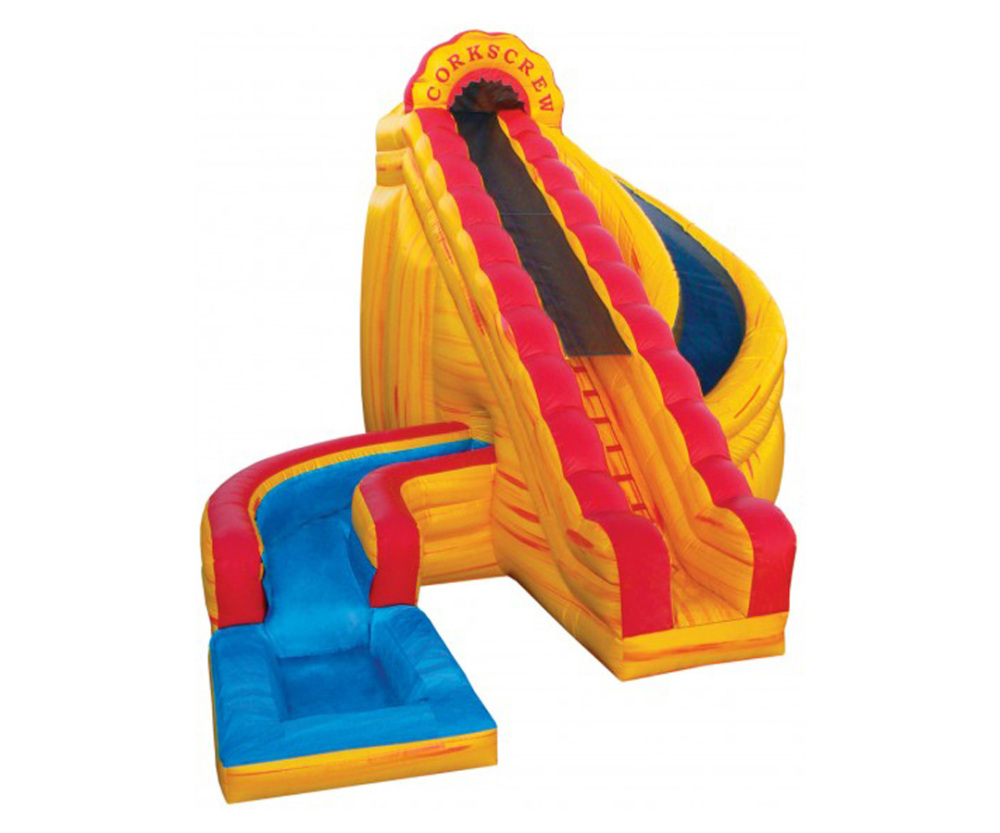 22 Lava Corkscrew Water Slide