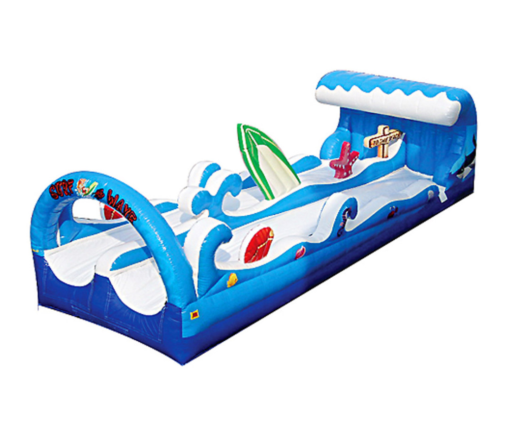 Surf the Wave Slip N Water Slide