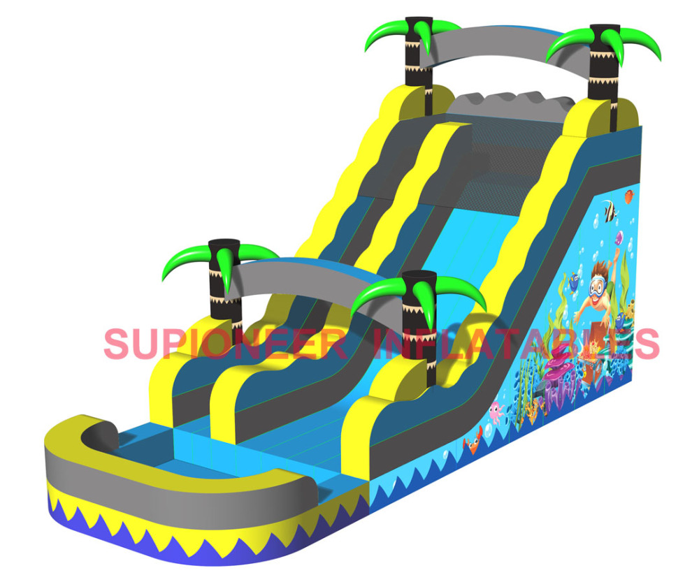20 Tropical Ocean Water Slide