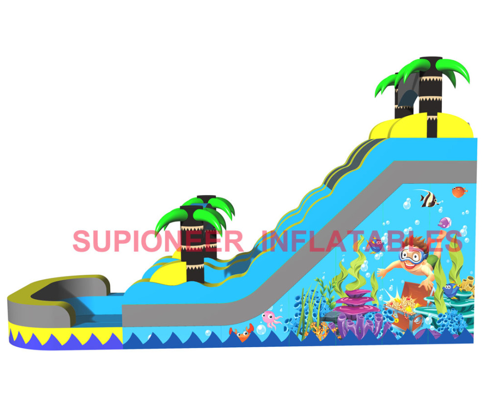 20 Tropical Ocean Water Slide