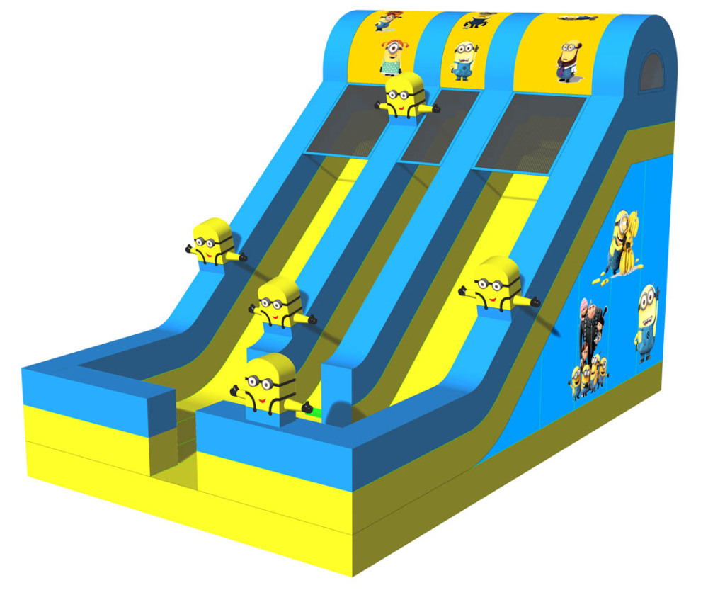Minions Dual Lane Slide,  SL-2009012
