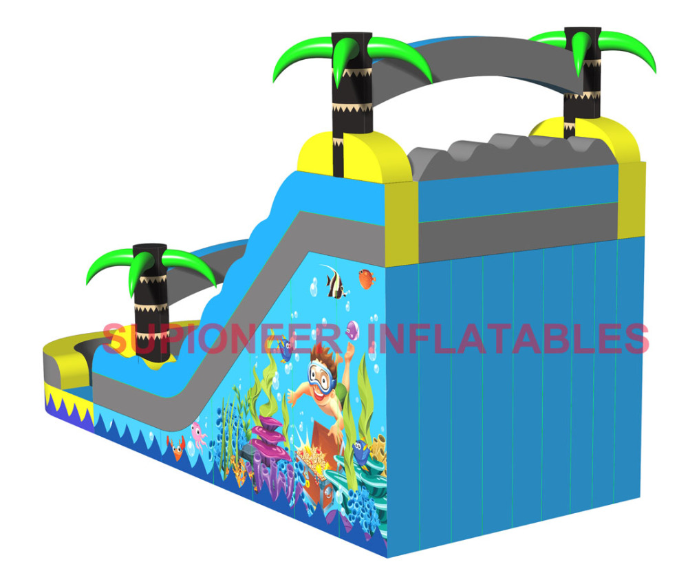 20 Tropical Ocean Water Slide
