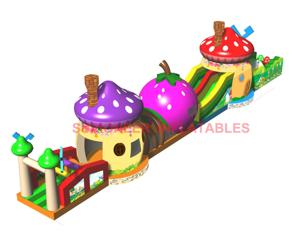 Mushroom Obstacle Course, OB-0002051
