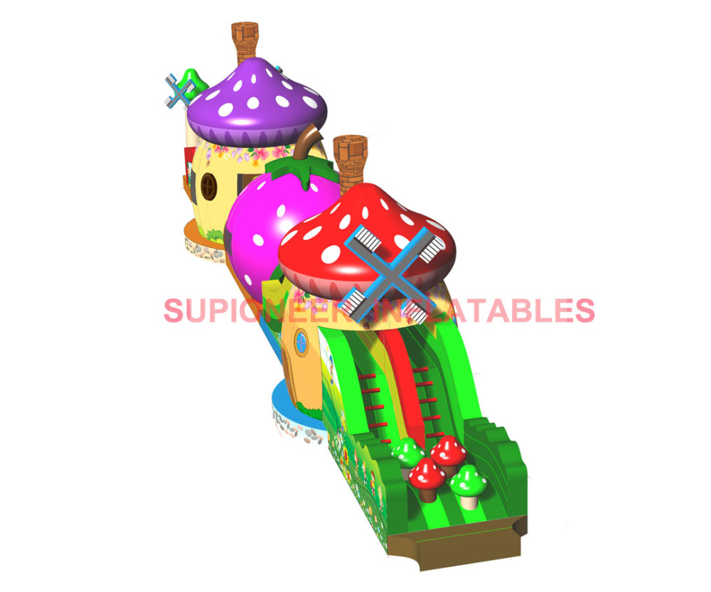 Mushroom Obstacle Course, OB-0002051