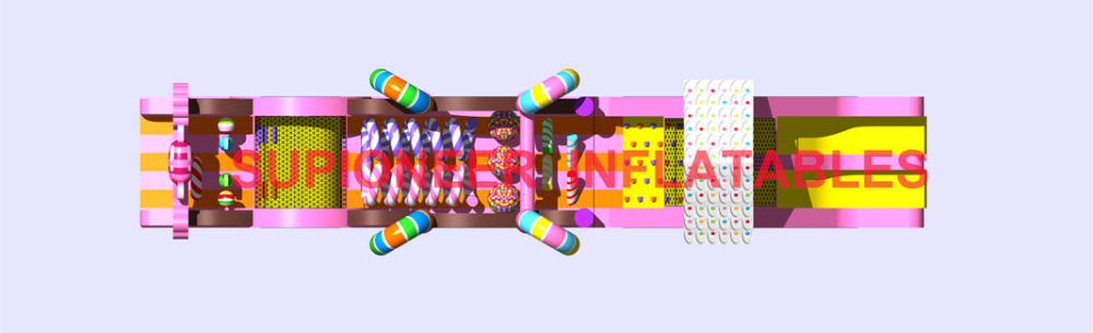 Candy Obstacle Course, OB-2005202