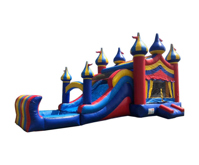 Premium Circus Castle Combo with Pool,  CO-2105053