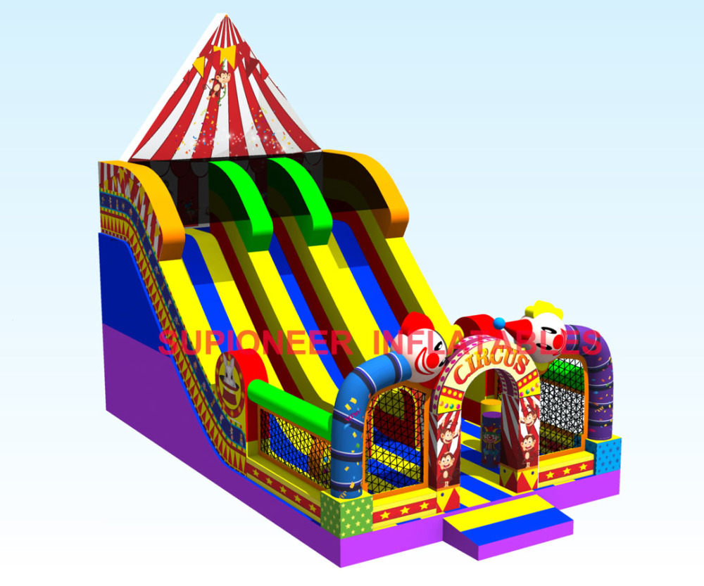 Circus Double Lane Slide,  SL-2003101