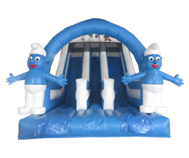 The Smurfs Dual Lane Slide,  SL-2111292