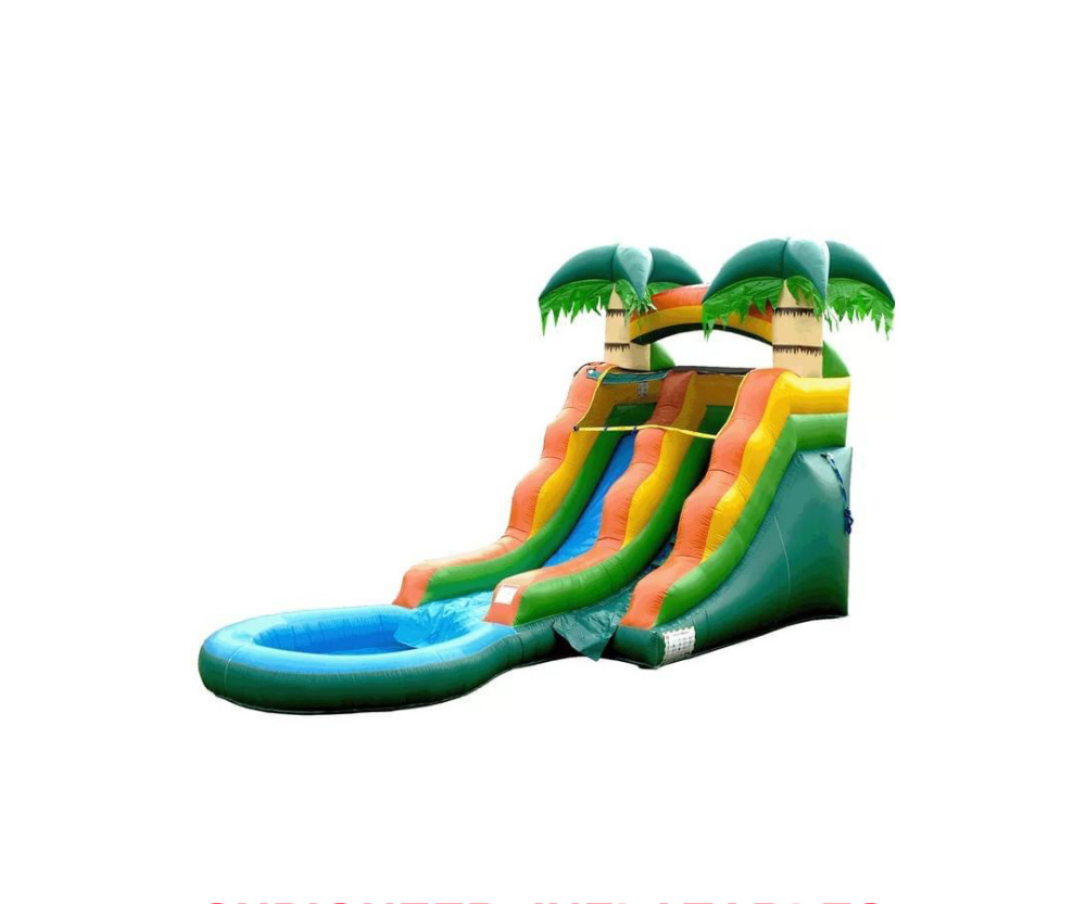 13 Rainbow Tropical Water Slide, WS-2207299