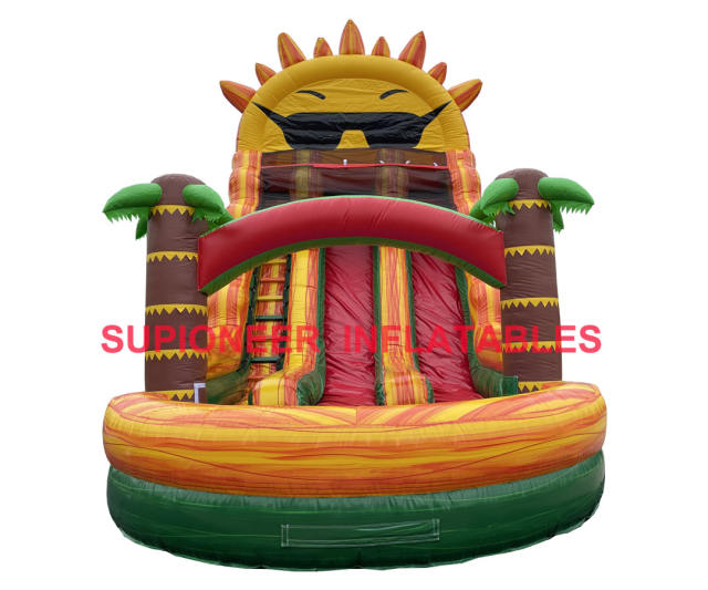 24 Sunshine Dual Lane Water Slide, WS-2304148