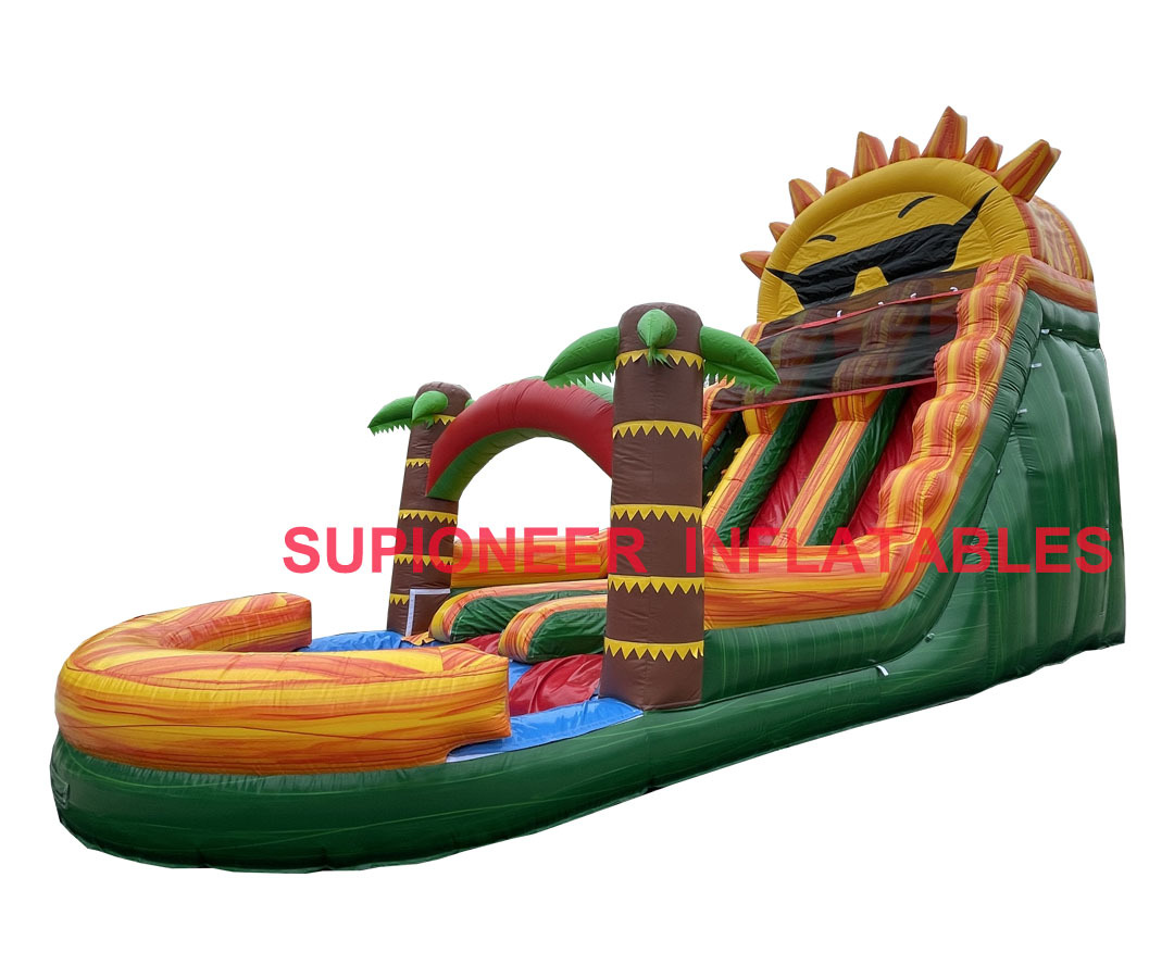 24 Sunshine Dual Lane Water Slide, WS-2304148