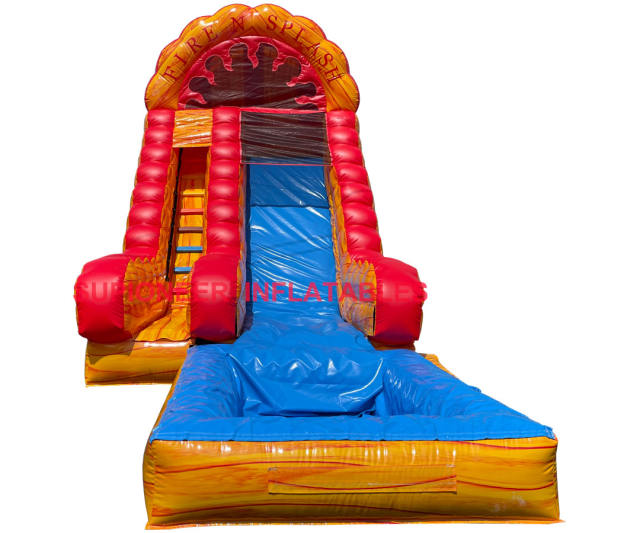 18FT Fire N Splash Water Slide