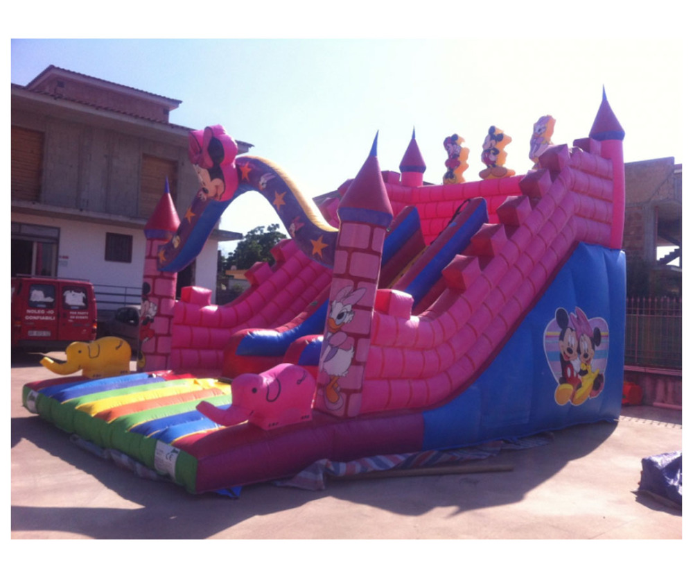 Disney Castle Dual Lane Slide, SL-2306295