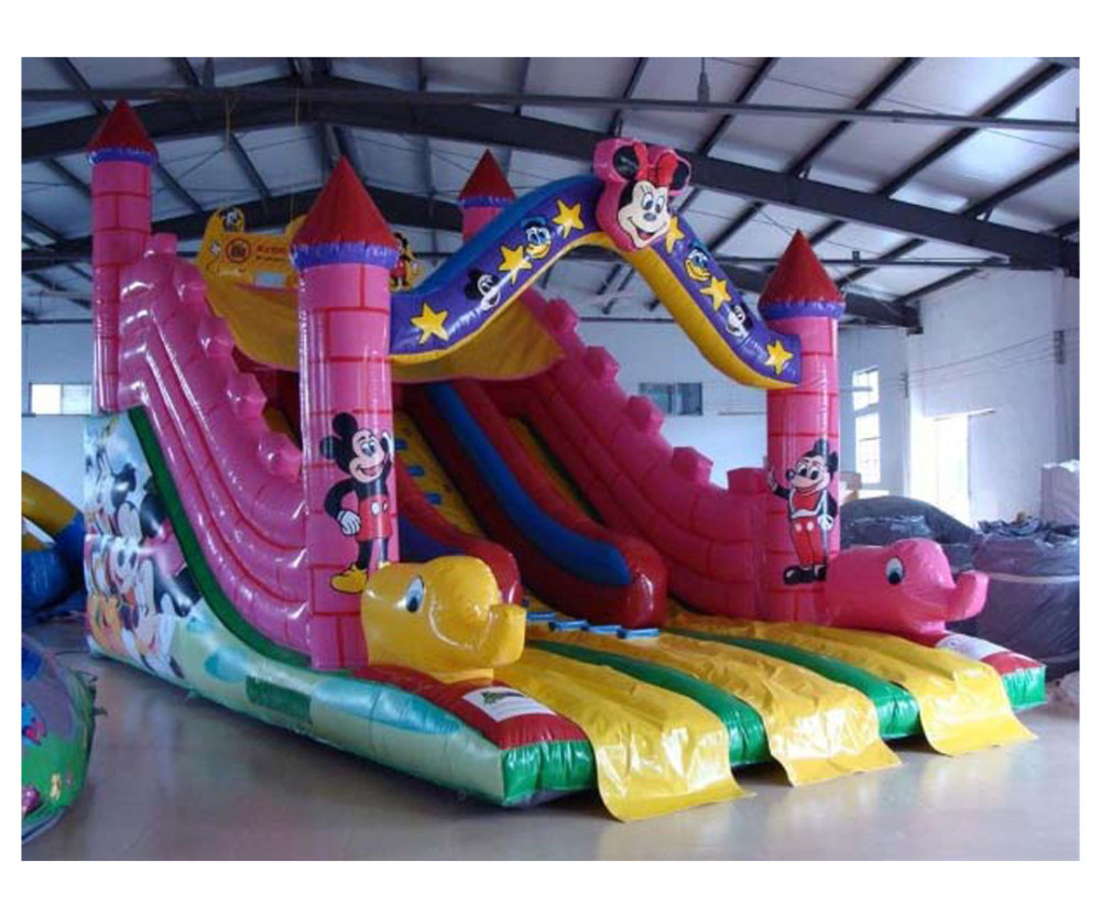 Disney Castle Dual Lane Slide, SL-2306295