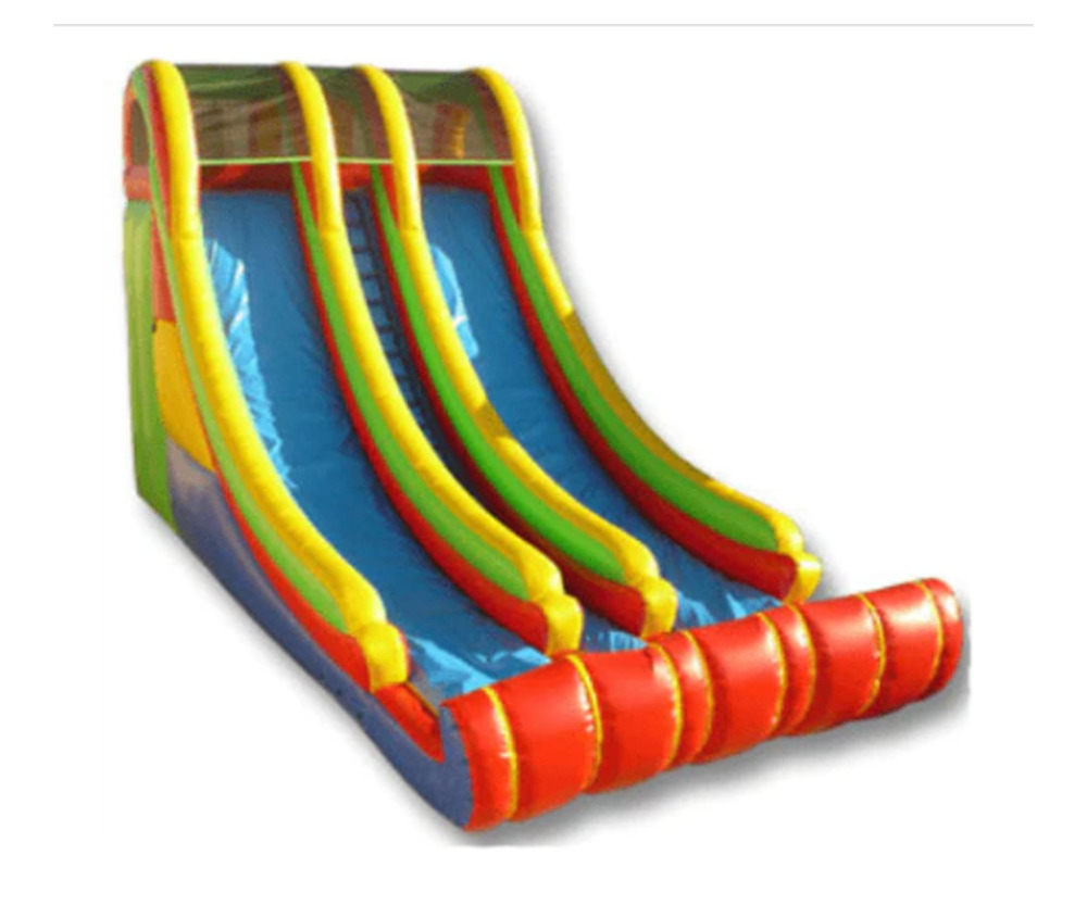 20FT Front Load Double Lane Slide, SL-2307016