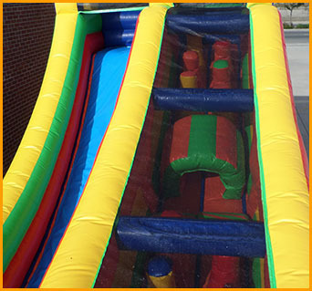 18FT Multicolor Incline Slide, SL-2307011
