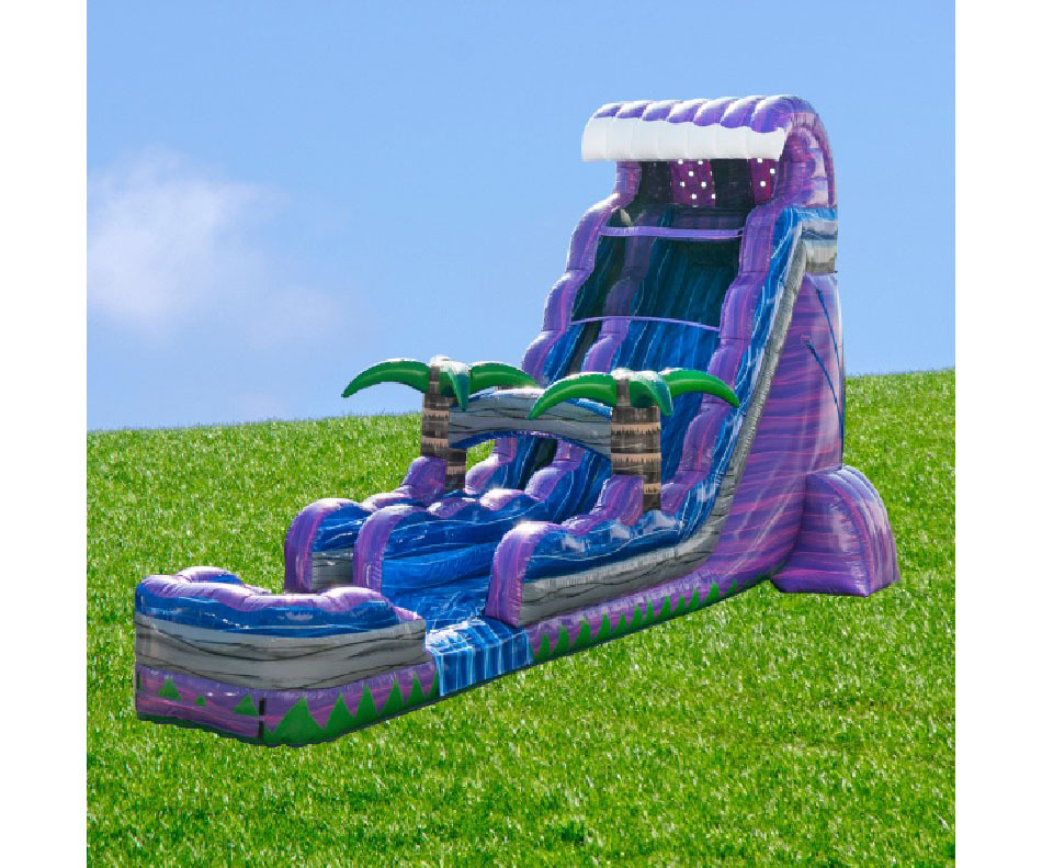 22 Purple Plunge Tsunami Water Slide, WS-2308042