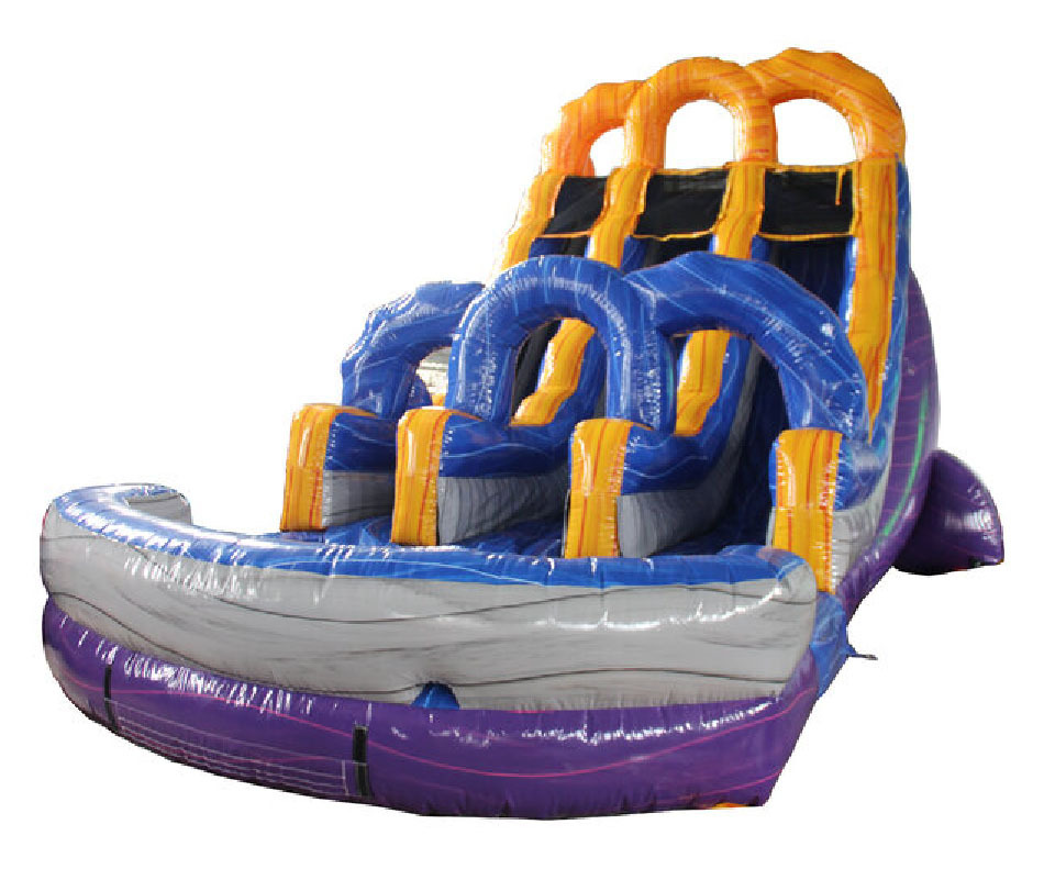 18 Purple Lava Dual Lane Water Slide, WS-2308079