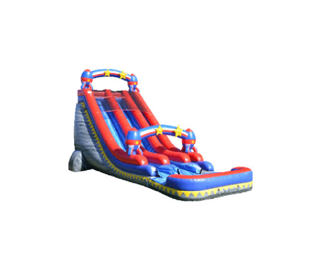 24 Rocket Dual Lane Water Slide, WS-2308129