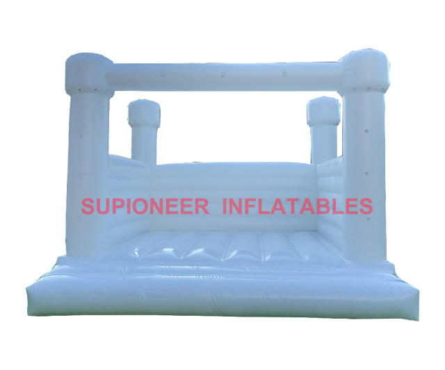 Inflatable White Bouncer, WH-116