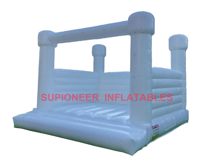 Inflatable White Bouncer, WH-116