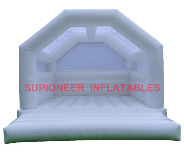 Inflatable White Bouncer, WH-118