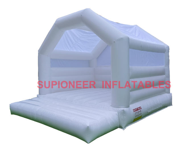 Inflatable White Bouncer, WH-118
