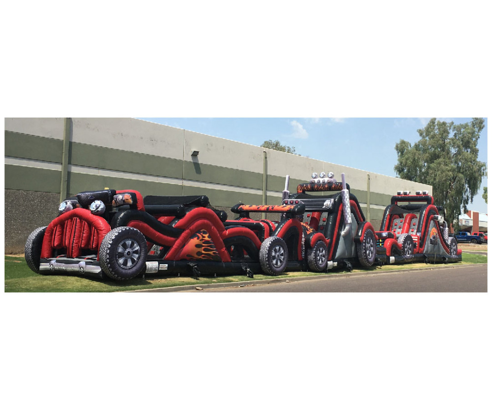 105 Monster Retro Obstacle Course, OB-30127