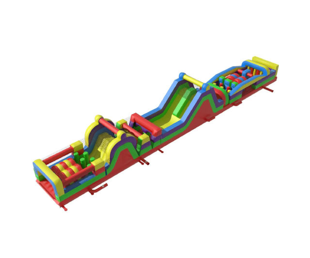 90 Colorful Extreme Rush Obstacle Course, OB-30145