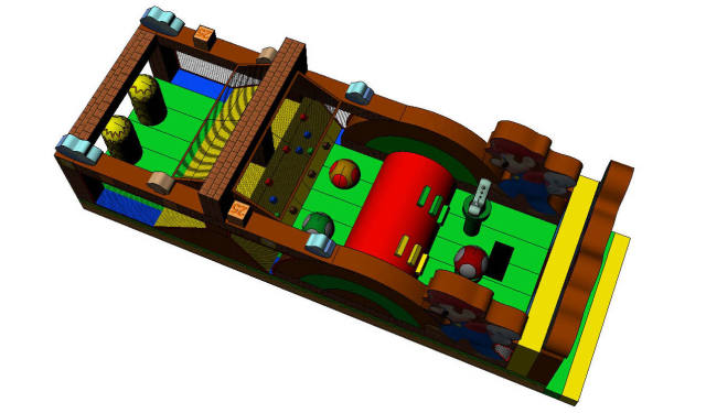 Mario Obstacle Course, OB-30167