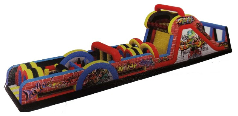 50 Graffiti Obstacle Course, OB-30191