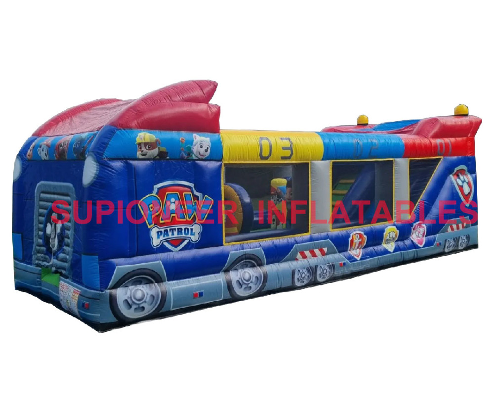 Paw Patrol Bus Obstacle Course, OB-30194