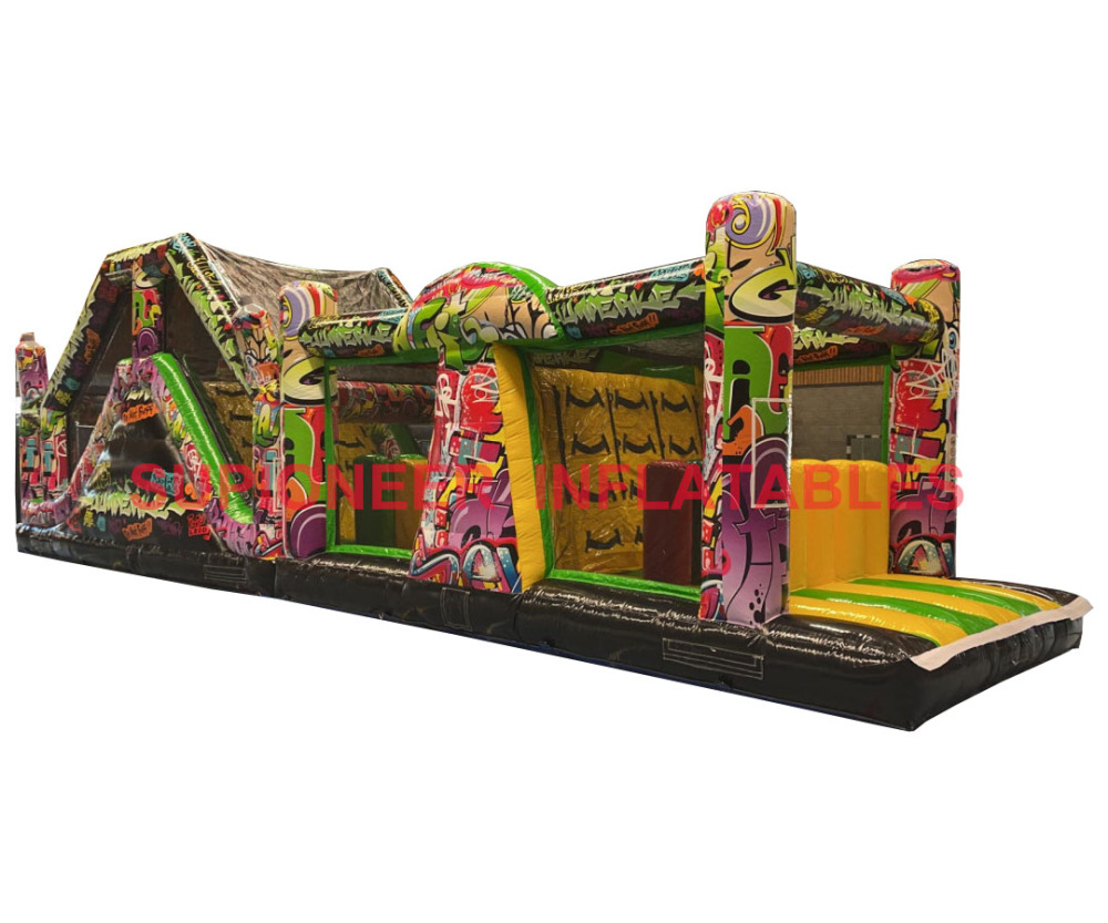 Graffiti Obstacle Course, OB-30210