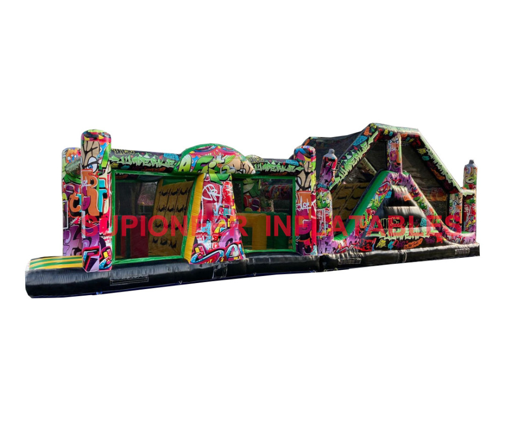 Graffiti Obstacle Course, OB-30210